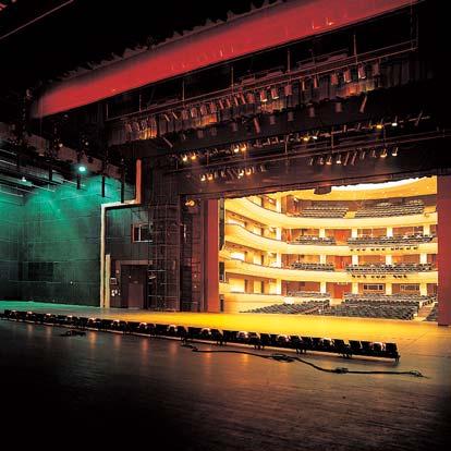 Stage Sound System Daegu Opera House is equipped with a 1,485m 2 stage facility, which is suitable for operas and other performing arts.