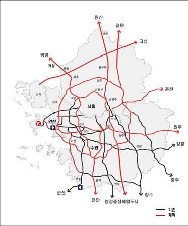 3. 수도권광역교통망계획(2001 ~2020) 가. 나.