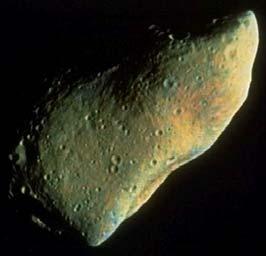갈릴레오탐사선이소행성근접사진을찍음 가스프라 : 첫번째목표물 플로라소행성가족의구성원 (S- 형소행성 )