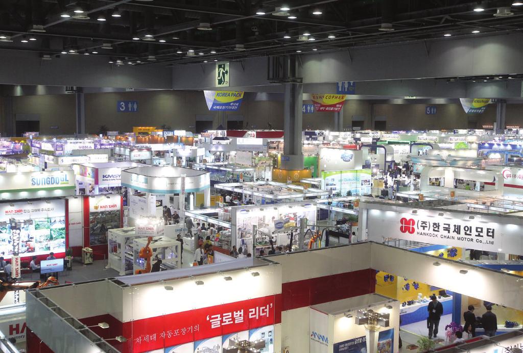 ANTENNA KOREA PACK 2014 글로벌 톱 전시회 선정 전세계 포장 산업의 향연이 될 KOREA PACK 2014가 산업통상자원부로부터 글로벌 톱(Global Top) 부문에 선정됐다. KOREA PACK은 공작기계, 전자, 의료산업을 잇는 글로벌 톱 전시회로 올해 서울국제포장전(SEOUL PACK)과 통합 개최됨으 로써 의미가 남다르다.