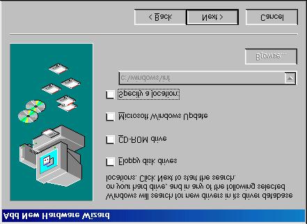 a Windows 2000, Windows ME 또는 Window XP 를실행하고있다면이단계를생략하고 12 페이지의 " 이미지조정 " 으로가십시오. a " 다음 " 을클릭하여드라이버검색을시작합니다.