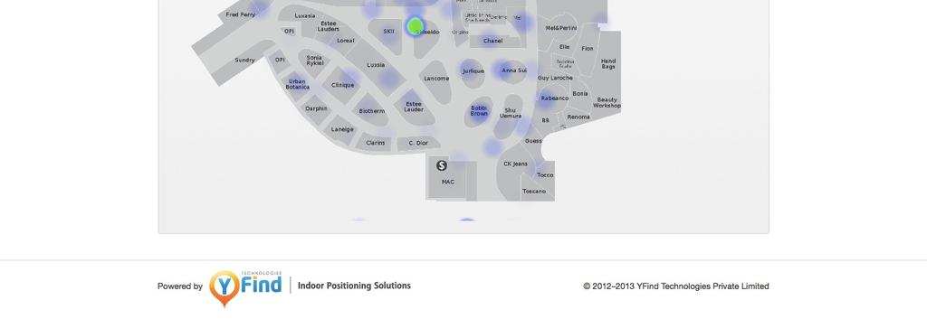 Wi-Fi 를이용한상권분석 잠재고객을확보하기위한 (10) Google * 출처: YFind Google 은 2012년 1월에미국 Las Vegas 에서개최된세계최대정보 가전쇼인 CES에서행사참가자들을위해 Las Vegas 국제공항,