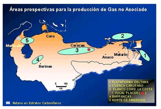 베네수엘라의천연가스매장량 91% 가원유생산시수반되어나오는수반가스 (Associated Gas) 로구성되어있어잉여가스를재주입하고있으며, 또한원유생산이 OPEC의쿼터에영향을받고있어베네수엘라는신규비수반가스 (Non-Associated gas) 의탐사를추진중임.
