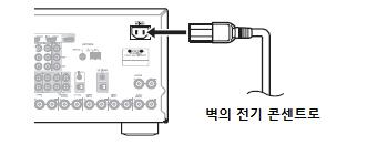 이와유사하게 AV 리시버가스탠드바이상태일때 RI를통해연결된모든기기는자동으로스탠바이모드가됩니다. 이기능은 AV 리시버의 AC OUTLET에연결된기기는적용되지않습니다. 다이렉트체인지 RI를통해연결된 AV 기기에서재생을시작하는경우, 본기기는입력소스로해당 AV 기기를자동으로선택하게됩니다.