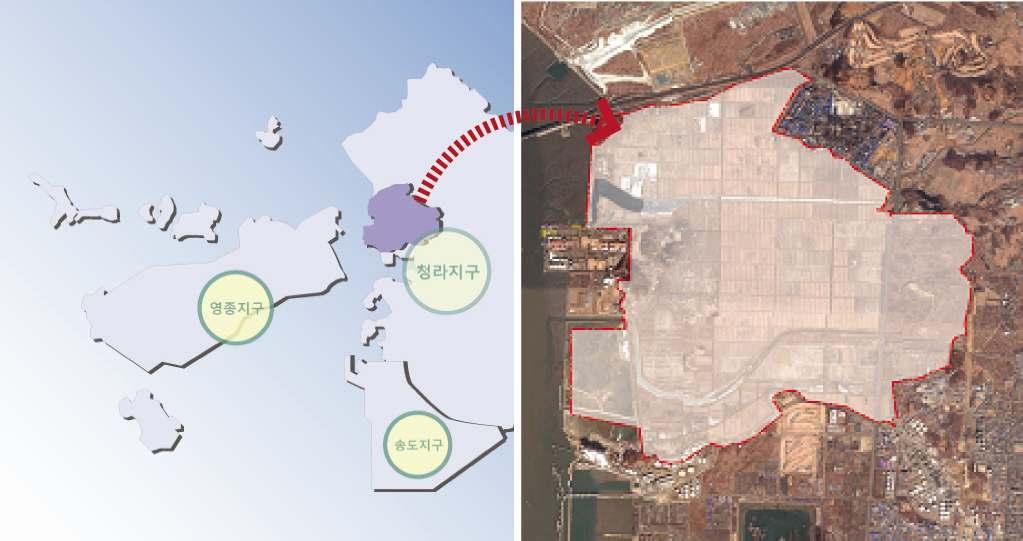 1. 계획의배경및목적 (1) 계획의배경 동북아지역이세계 3대교역권의하나로급부상 한국의동북아경제중심국가실현을위한인천경제자유구역지정및개발 동북아경제중심국가실현을위한거점지역으로육성이필요함 (2) 계획의목적 동북아경제중심도시의위상에걸맞는도시경관형성 도시성격에부합하는경관구현을통해도시이미지및상징성제고 경관자원의성격을최대한살려쾌적하고아름다운도시경관을형성하기위한방향제시