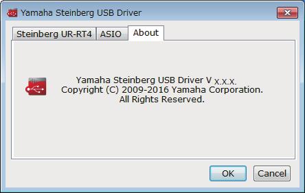 Cubase 시리즈메뉴에서 [Studio] [Studio Setup] [Steinberg UR-RT] [Control Panel] [Open Config App] 을선택합니다. Sample Rate 44.1kHz/48kHz 범위 64 개샘플 ~ 2048 개샘플 Steinberg UR-RT 창 (Windows 에한함 ) 샘플속도를선택할때사용됩니다. 88.