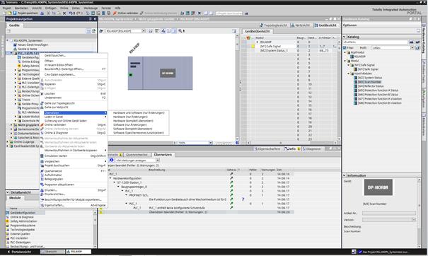 PROFIsafe 및 PROFINET 11.4.11 설정종료 Ä 장치탭에서 PLC > 컴파일 > 하드웨어를선택하십시오. 11.5 PROFINET 구성모듈 11.5.1 구성모듈개요 모듈설명입력데이터 [ 바이트 ] 출력데이터 [ 바이트 ] [M1] SAFE_SIGNAL 참조장 11.5.2 " 모듈 [M1] SAFE_SIGNAL" [M2] SYSTEM_STATUS 참조장 11.