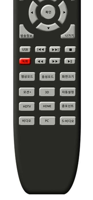 즐겨보는채널리스트 14 메뉴이동 TV 기능설정시사용 15 방송정보 /EPG DTV 방송정보 16 나가기 17 USB 녹화기능 녹화기능사용시 18 영상모드표준 / 스포츠 / 부드러운 / 선명한 / 사용자조정기 19 음성모드표준 / 음악 / 뉴스 / 영화 / 스포츠 / 사용자정의기능 20