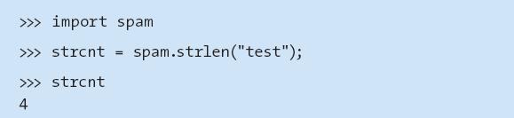 간단한확장모듈예제 헤더파일 python.