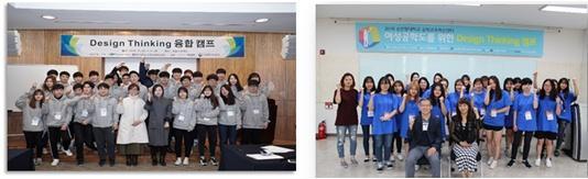 순천향대학교 융합신기술수요연계형 Design Thinking 1. Design Thinking & IPD(Integrated Product Development) 교육을통해다양한전공분야의학생들과함께주어진주제에대하여문제발견, 아이디어도출등여러과정을통한문제해결능력배양 2.