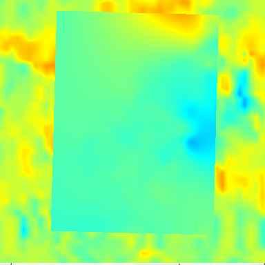 32 - (a) SAR 와 HF_radar 영상의중첩 (b) ML 영상과 (a)