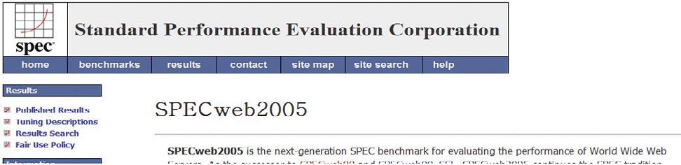 업무 TIP 웹 ( 동영상 ) 서버의 CPU는 www.spec.org에서적정한규모의시스템인지여부를확인할수있음 - spec.