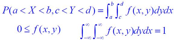 4.2 결합확률분포 (joint prob. dist. function) 두개이상의확률변수를다루어야할때는확률변수간에서로영향을주고받을수있으므로동시에고려할필요가있음 4.2.1