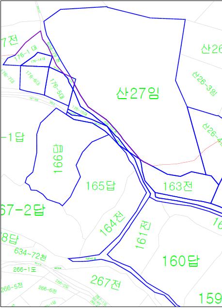 19) 서초구우면동 163 외 19