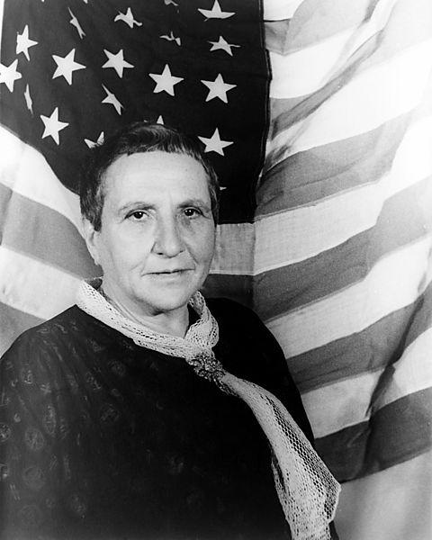 거트루드스타인 (Gertrude Stein, 1874~1946) 미국의소설가, 비평가.