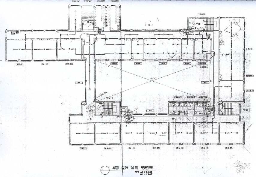 건물평면도 (4