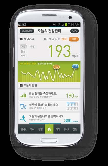 The patient-centered smartphone-based diabetes care system (PSDCS) Glucose Monitor Bluetooth