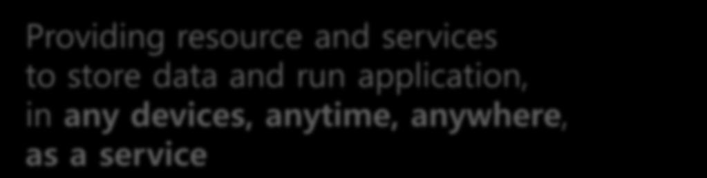 services and apps, on demand, with pay-as-you-go pricing,