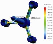 SolidWorks 와완전하게통합된설계해석은제품을완성하는데필수적입니다. SolidWorks 도구는모델의프로토타입작업환경에대한테스트를시뮬레이션합니다.