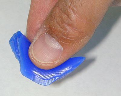 implant from a wax-embedded