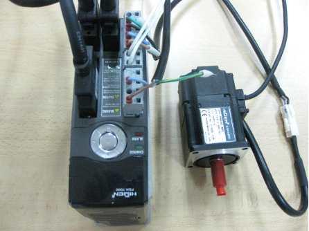 [ 그림 2-3] AC 서보모터와드라이브 (2) DC 서보모터 고정자로영구자석을사용하고, 회전자 ( 전기자 )
