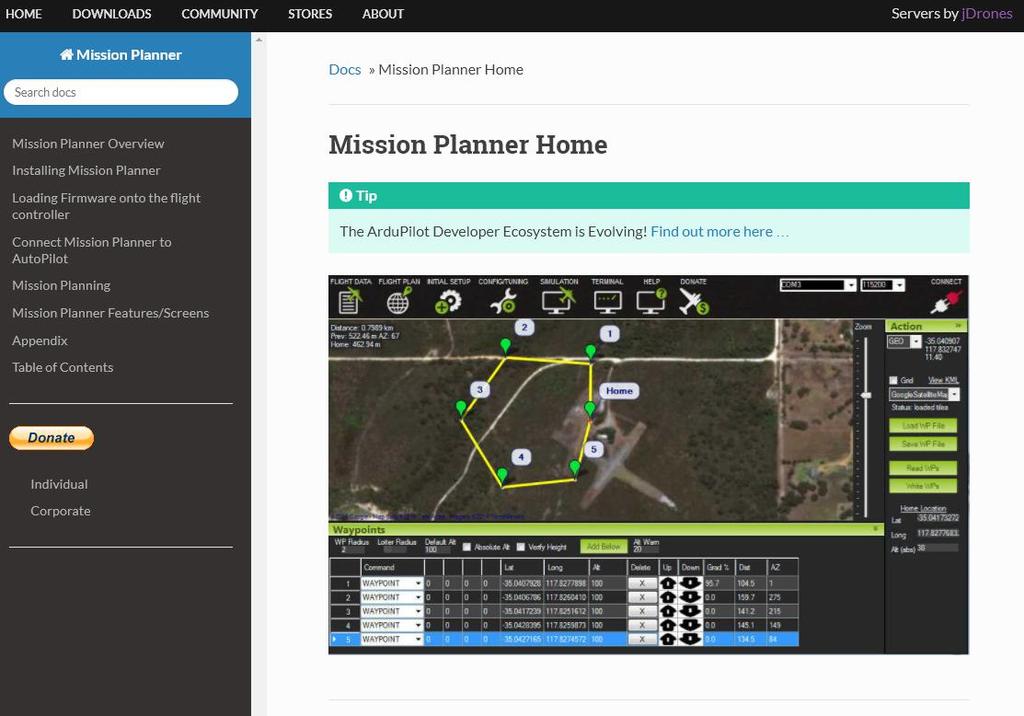 Mission Planner -