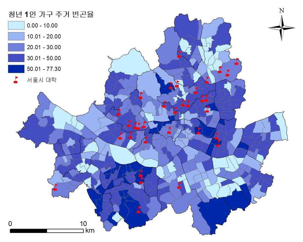 자료 : 통계청, 인구주택총조사, 2010. 그림 12.