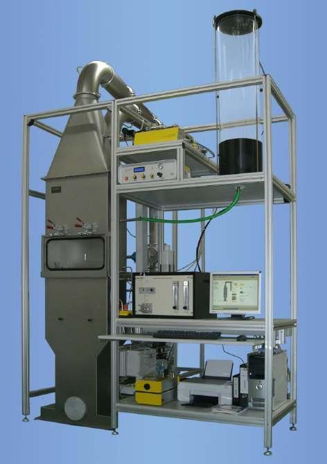 그림 19. TOPAS Air Filter Test System (Particle Filtration) PAF 111 포집성능실험에사용된입자는 A2 Fine Dust (ISO 12103) 이다.