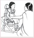 자세보조용구 (PSD) 해결책 골반측면패드 아동을위한골반측면패드제공