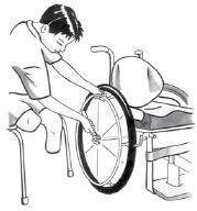 휠체어사용과기동성 휠체어서비스인력이휠체어기동성에대해가르칠수있는기술은휠체어 사용자의능력과환경에달려있습니다.