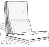 자세보조용구 (PSD) 목적규격 좌석 & 등받이등받이젖힘기능 (Open seat to backrest angle) 등받이젖힘기능은구축된엉덩이이나구축된후방경사가있는휠체어사용자에게유용합니다.