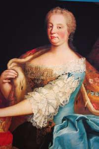 그녀의막내딸은바로프랑스루이 세와결혼한마리앙투아네트이다.