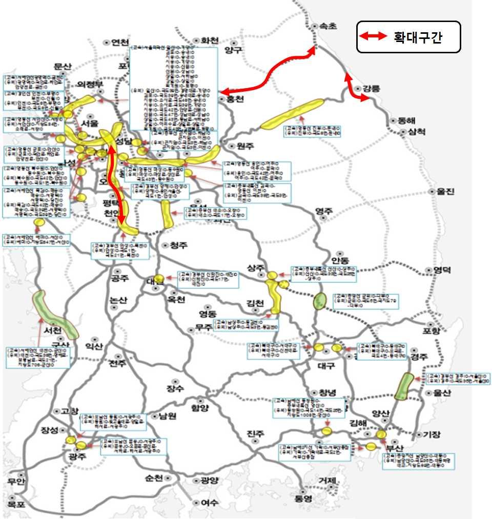참고 14 고속도로정체시우회정보제공계획 개 요