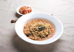 IV 한국문화와생활 (6) 간편하게먹을수있는음식 라면 :