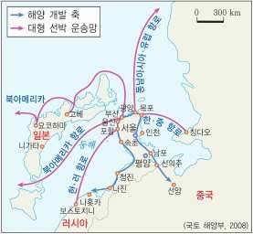 디딤영상내용 1. 동아시아에서우리나라의위치 1. 동아시아에서우리나라의위치 ⑴ 동아시아 : 우리나라, 일본, 중국, 몽골등을포함함. ⑵ 우리나라의지리적특성 1 유라시아대륙과태평양을연결하는지리적요충지 해양진출과국제물류의중심지로성장하기유리함.