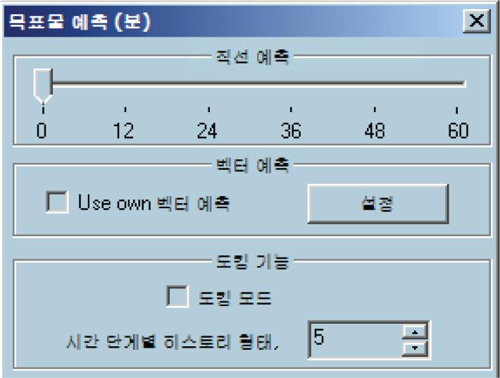 Course: 물표의코스 Speed: 물표의속도 수동물표수동물표를생성하고추측항법을유지할수있습니다. 이런수동물표는 ARPA 에서획득한정상물표와동일한방식으로관리됩니다. 1. 수동물표를그리려면도구모음에서 Set target 버튼을클릭합니다. 2. 원하는위치에커서를놓고마우스버튼을클릭합니다.