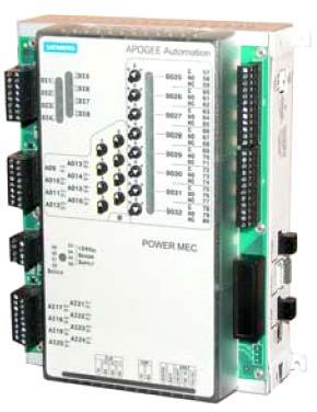 Technical Specification Sheet Rev. 13, November 2005 Power Modular Equipment Controller 네트워크 (Field Level Network, 이하 FLN) 장치들의중앙감시및제어기능을제공할수있다. FLN 은 P1 또는 LonTalk 프로토콜을사용한다. 특징 그림 1.