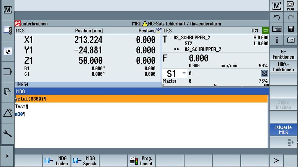 SINUMERIK Operate 의멀티터치조작 3.5 사이드스크린이있는확장 (840D sl 만해당 ) 요구사항 위젯과페이지를표시하려면와이드스크린형식의멀티터치패널 ( 예 : OP 015 블랙 ) 이요구됩니다. "SINUMERIK Operate Generation 2" 사용자인터페이스를사용할때만사이드스크린을활성화하고구성할수있습니다.