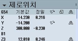 SINUMERIK Operate 의멀티터치조작 3.5 