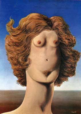 8 화가들이표현한이상한얼굴표정 1 마그리트, < 강간 >, 1934, 개인소장 René Magritte / ADAGP, Paris - SACK, Seoul, 2007 화가들이표현한사람의얼굴과그표정을보면, 우리범인들서는죽었다깨어나도상상해낼수없는얼굴을그린화가가있는가하면사람이사람을잡아먹는무자비하고도험악한표정을아무런거리낌없이그린화가도있다.