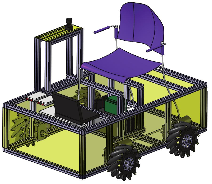 한국정밀공학회지제 30 권 11 호 pp. 1161-1169 November 2013 / 1165 r max R ψ Fig. 7 3-dimensional design of the mobile platform body Fig. 6 Roller size parameters 표현한것이고이때서브롤러의크기는다음식 (2) 에의해표현된다.