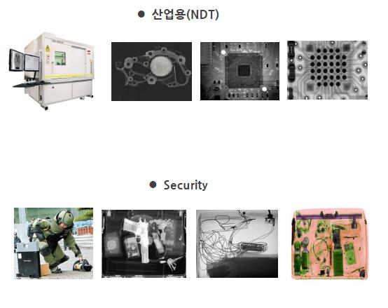 동사는다양한특화시장에서강점을보유하고있다. 특화시장은시장규모는작지만, 공급 업체가많지않다는장점이있다. 동사는북미지역에서보안용검사와경주마검사시장디텍터 1위를기록하고있다. Logos Imaging, QSA Global, Vidisco 등글로벌산업용및보안용고객사를확보하고있다. 동사는이러한강점을바탕으로리우올림픽에보안용디텍터장비를납품했다.