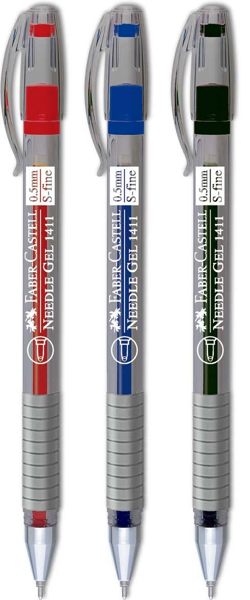 Grip Gel Pen 그립겔펜 > 심두께 : 0.5mm > 롤러포인트로매우부드러운필기감 > 바래거나물에번지지않음 > 잡기편한부드러운고무그립존 > 3가지바디 & 잉크컬러 : 레드.