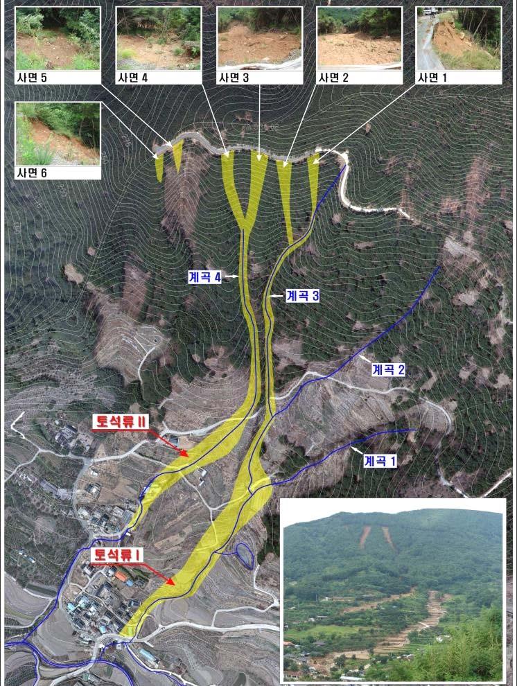 밀양산사태발생현황도 여주산사태발생현황도 지역별산사태피해현황 ( 04 13 년까지 ) ( 단위 : ha) 구분합계평균 04 년 05 년 06 년 07 년 08 년 09 년 10 년 11 년 12 년 13 년 합계 4,557 456 233 469 1,597 73 102 250 206 824 491 312 시도계 3,627 363 184 453 1,030 54