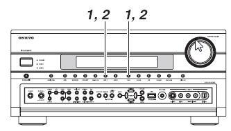 기본설정 계속 AM 주파수설정 [SETUP] 버튼을누릅니다. 설정을종료합니다. AM 주파수단위는사용하는국가에따라서달라질수있습니다. 이설정을적용하게되면지정된모든라디오프리셋이삭제된다는점에주의하십시오. [RECEIVER] 버튼을누른후, [SETUP] 버튼을누릅니다.