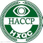 1. CERTIFICATION INFORMATION - 중국식품인증정보 주요식품인증정보 1 인증명 식품안전관리인증 (HACCP)