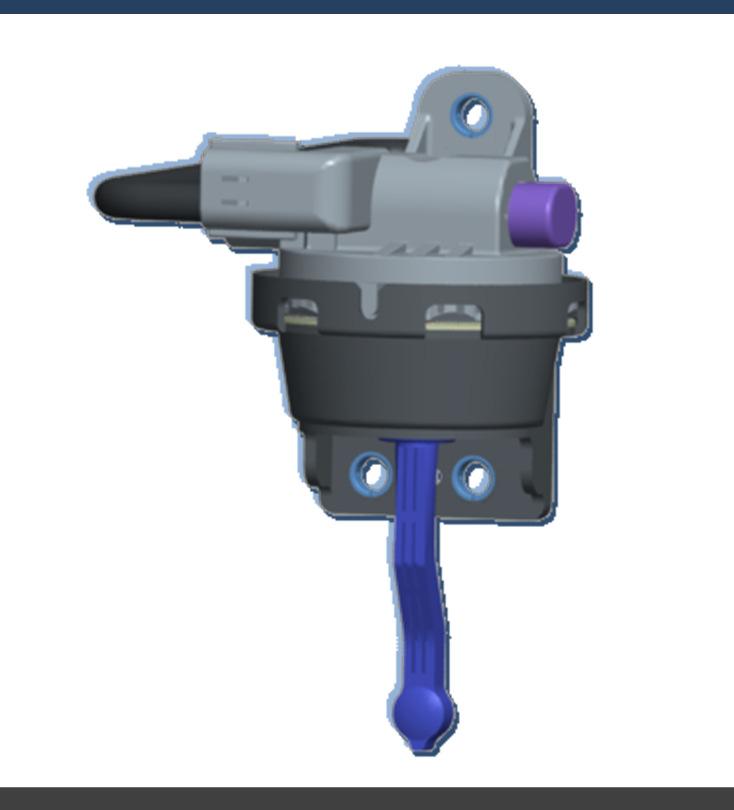 Integrated VIS Actuator Integrated VIS Actuator can operate VIS(Variable Induction System) valve to change the length of