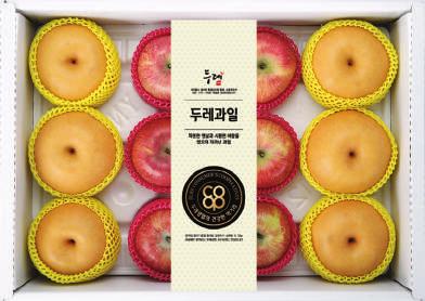 6kg (사과6개+배6개) / 냉장 / 산지택배 무료 의성, 영천, 상주외 / 3.