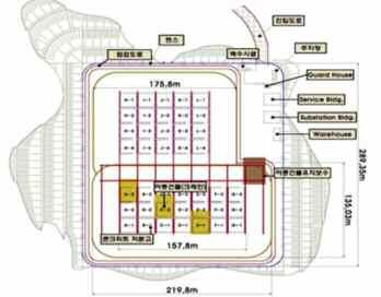 1 개요 건설사업명 : 중 저준위방사성폐기물처분시설 2단계건설사업 처분방식 : 천층처분 처분규모 :12 만 5,000 드럼 (200 리터드럼기준 ) 총사업비 :2,588 억원 부지면적 :71,014 m2 부지위치 : 서쪽내륙퇴적암지역