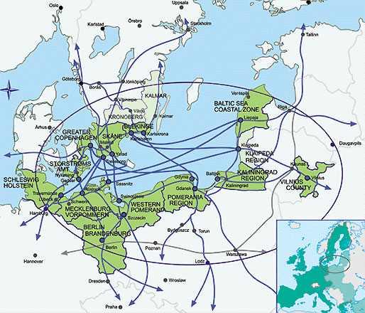 프로젝트는발틱해와범유럽교통체계를통합하는목표로수행되고있음 그림 3 발틱게이트웨이프로젝트공간구상 자료 : BSR